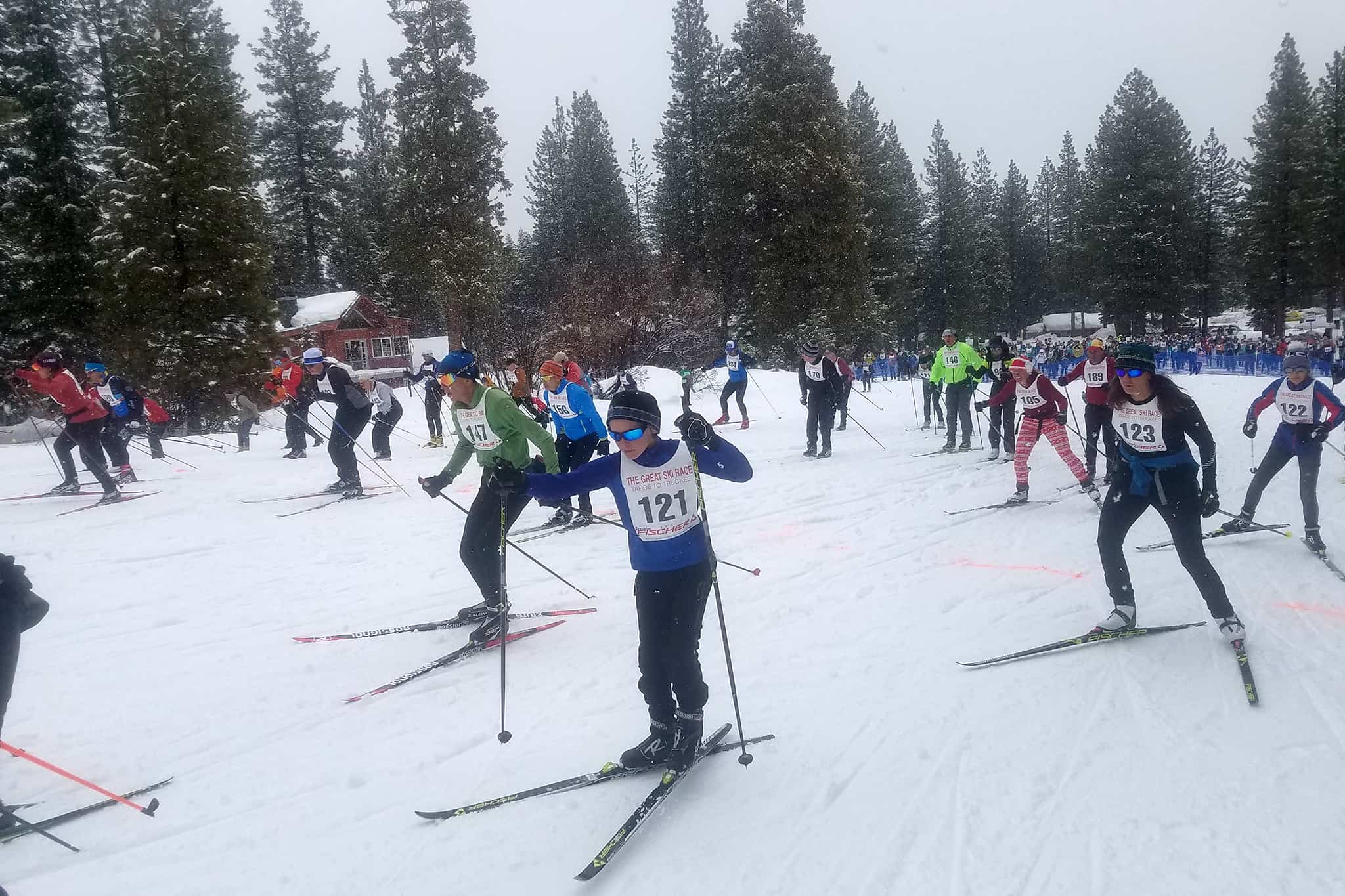 TEA Dominates the Podium at the 42nd Annual Great Ski Race Tahoe